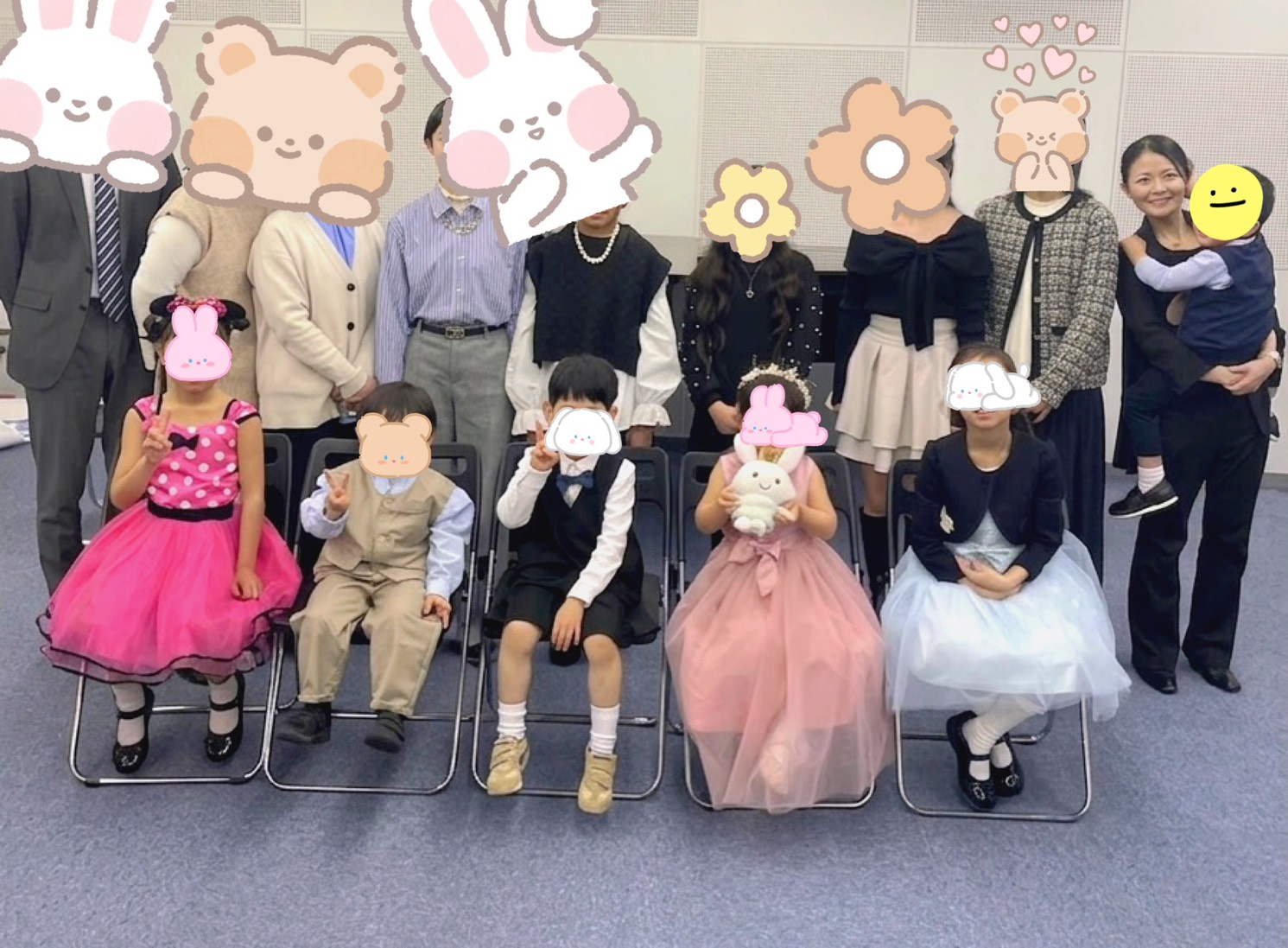 幼児以上〜大人の部の集合写真